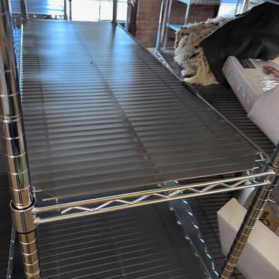 3 Racks on Wheels 48" Wide. 