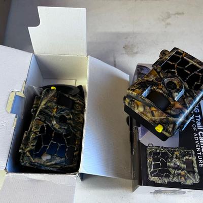 Glass Raven Trail Cams Opened Boxes