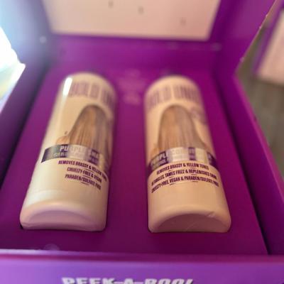 Purple Hair Mask and Shampoo Conditioner 