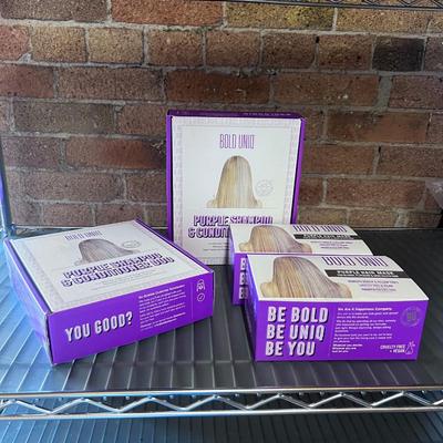 Purple Hair Mask and Shampoo Conditioner 