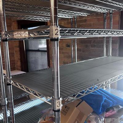 3 Racks on Wheels 48" Wide. Bounce Last!