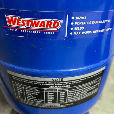 WESTWARD Sand Blasting Pot