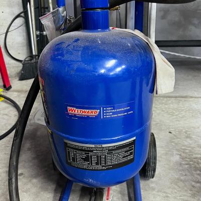 WESTWARD Sand Blasting Pot