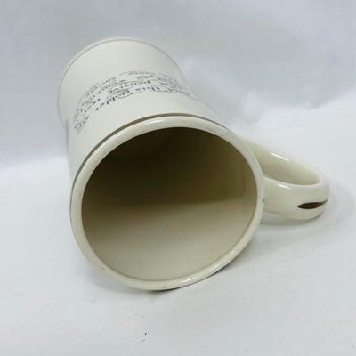 Gray's Pottery Stein made in Stoke-on-Trent Staffordshire England Tom Moore Quote