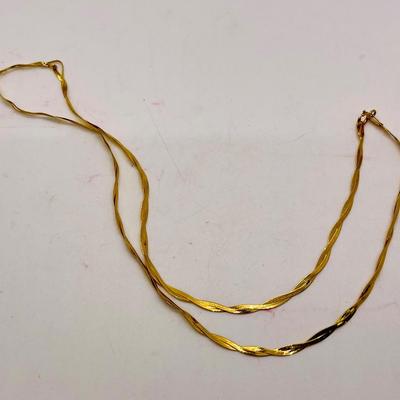 14K Gold Chain 18” Italy 2.5g