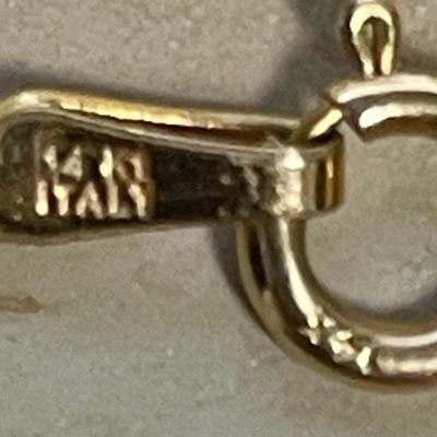 14K Gold Chain 18” Italy 2.5g