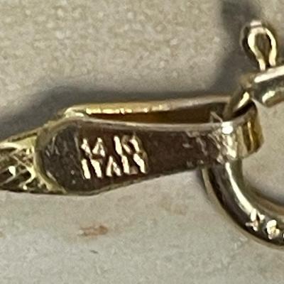 14K Gold Chain 18” Italy 2.5g