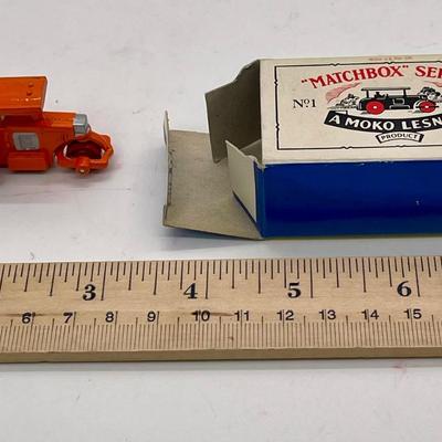 Miatchbox Series Moko Lesney Orange Tractor