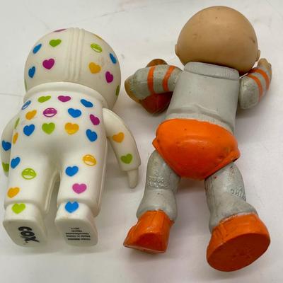 Jack in the Box in Raiders Helmet, Cabbage Patch Football Player, and 2 other toys