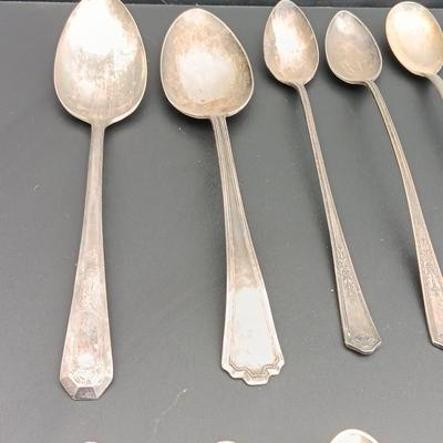 Vintage Spoons - silverplate - double plate - Rogers - Oneida - Warren S.P.CP. & More