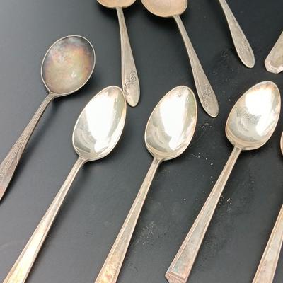 Vintage Spoons - silverplate - double plate - Rogers - Oneida - Warren S.P.CP. & More