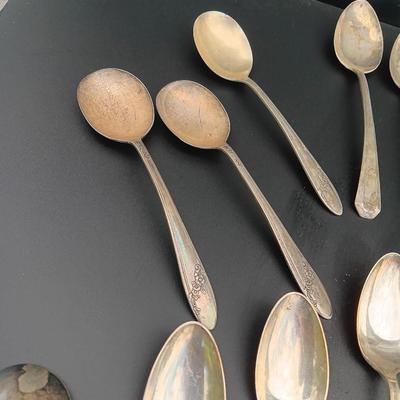 Vintage Spoons - silverplate - double plate - Rogers - Oneida - Warren S.P.CP. & More