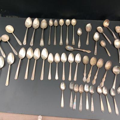 Vintage Spoons - silverplate - double plate - Rogers - Oneida - Warren S.P.CP. & More