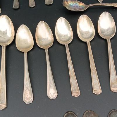Vintage Spoons - silverplate - double plate - Rogers - Oneida - Warren S.P.CP. & More