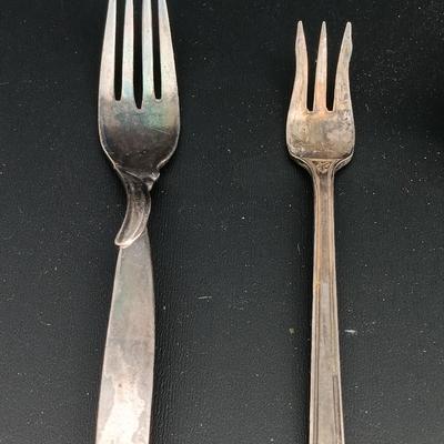 Vintage Forks of all sizes! - silverplate - double plate - Rogers - Holmes & Edwards & more