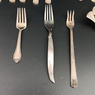 Vintage Forks of all sizes! - silverplate - double plate - Rogers - Holmes & Edwards & more