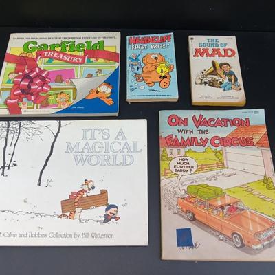 Great Comics of the 80's ! Garfield - MAD - Family Circle - Calvin & Hobbes - Heathcliff - Books