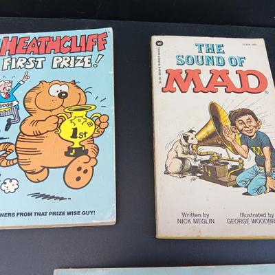 Great Comics of the 80's ! Garfield - MAD - Family Circle - Calvin & Hobbes - Heathcliff - Books