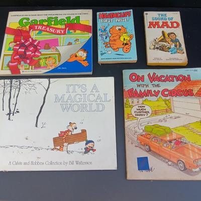 Great Comics of the 80's ! Garfield - MAD - Family Circle - Calvin & Hobbes - Heathcliff - Books