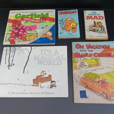 Great Comics of the 80's ! Garfield - MAD - Family Circle - Calvin & Hobbes - Heathcliff - Books