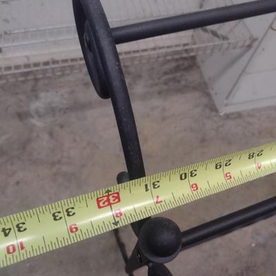 Wrought Metal Quilt Rack