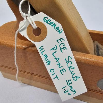 Three E•C•E German Wooden Hand Planes (BS-JS)