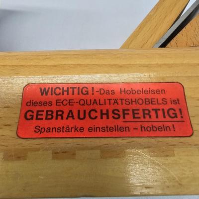 Three E•C•E German Wooden Hand Planes (BS-JS)
