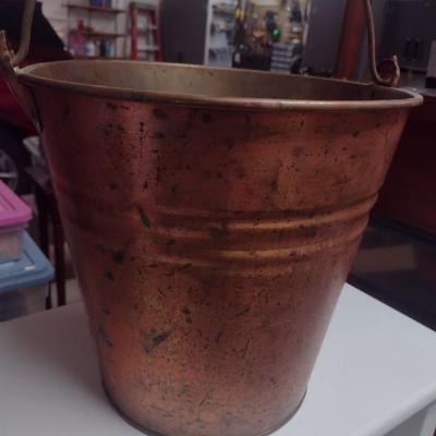 Copper Finish Cider Bucket