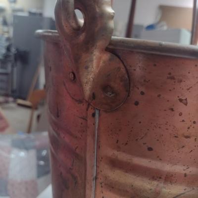 Copper Finish Cider Bucket