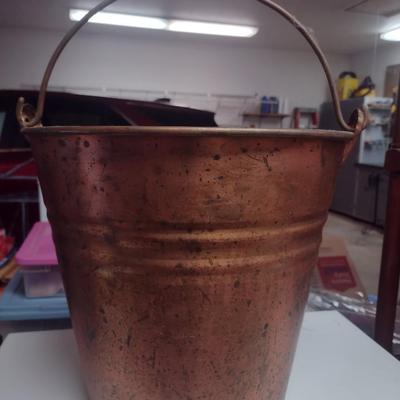 Copper Finish Cider Bucket