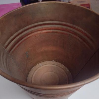 Copper Finish Cider Bucket