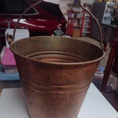 Copper Finish Cider Bucket