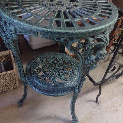 Metal Plant Stand or Accent Table
