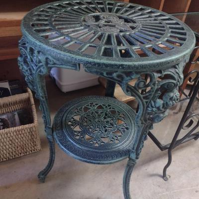 Metal Plant Stand or Accent Table