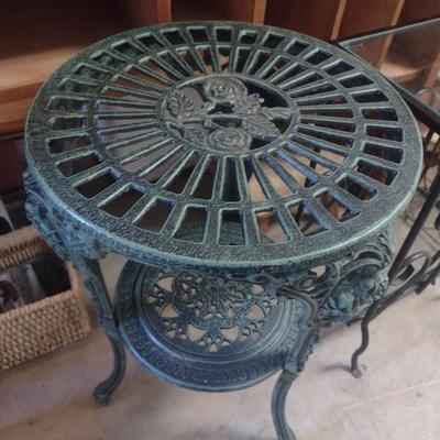 Metal Plant Stand or Accent Table