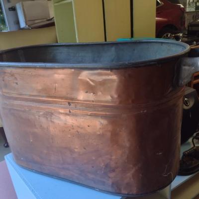 Copper Finish Boiler Tub
