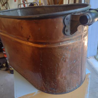 Copper Finish Boiler Tub