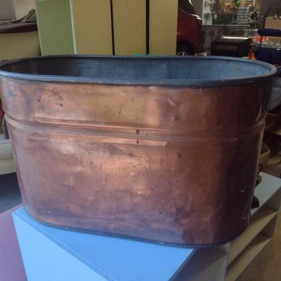Copper Finish Boiler Tub