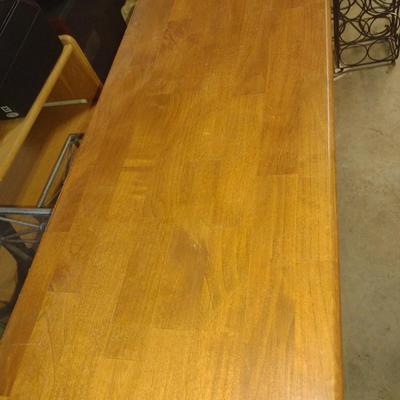 Solid Wood Cherry Office or Library Desk Hutch