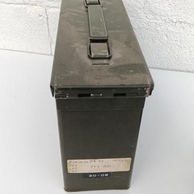 Metal Ammunition Chest - Military Ammo Box
