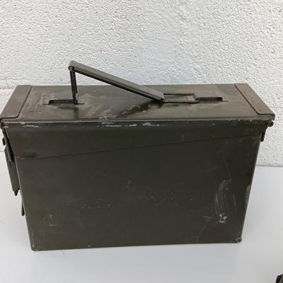 Metal Ammunition Chest - Military Ammo Box