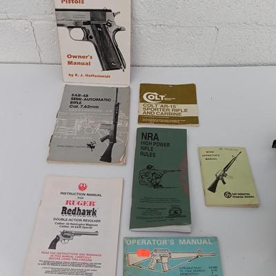 Owner's Manuals and pamphlets on Guns - Colt AR-15 - .45 Auto and others