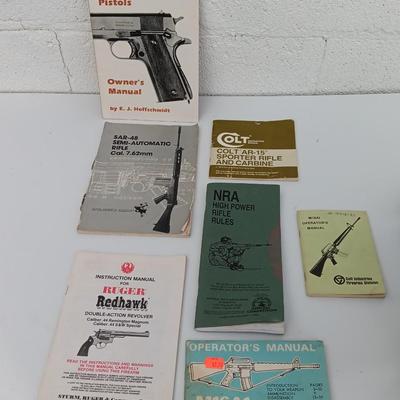 Owner's Manuals and pamphlets on Guns - Colt AR-15 - .45 Auto and others