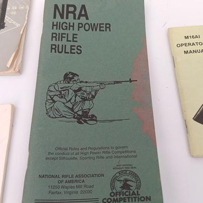 Owner's Manuals and pamphlets on Guns - Colt AR-15 - .45 Auto and others
