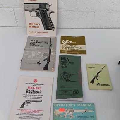 Owner's Manuals and pamphlets on Guns - Colt AR-15 - .45 Auto and others