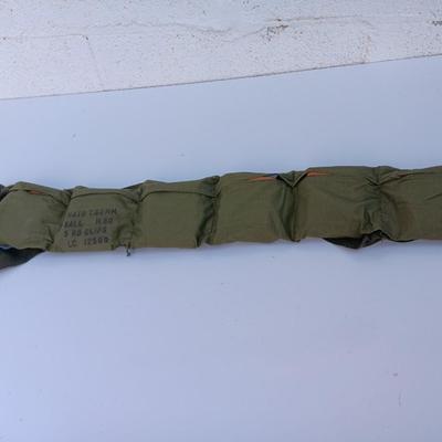 NATO Bandoleer with 7.62 mm Ball M 80 5 Round clips LC 12599 - 60 Rounds