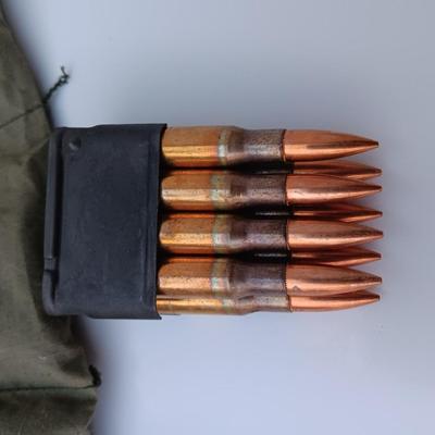 NATO Bandoleer with CAL 30 BALL M3 8 Round Clips LC 42759