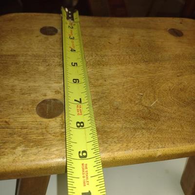 Hand Crafted Vintage Primitive Style Foot Stool