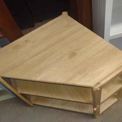 Solid Wood Corner Work or Office Table