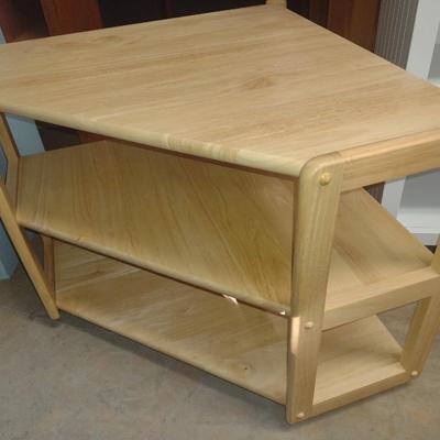 Solid Wood Corner Work or Office Table